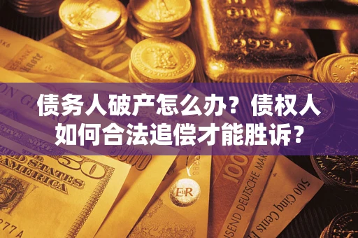 济南债务人破产怎么办？债权人如何合法追偿才能胜诉？