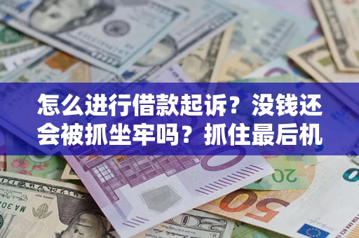 济南怎么进行借款起诉？没钱还会被抓坐牢吗？抓住最后机会！