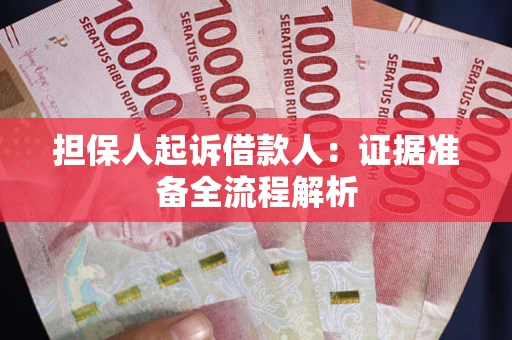 济南担保人起诉借款人：证据准备全流程解析